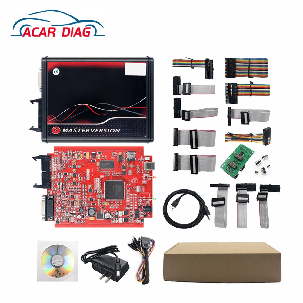 Онлайн-Версия KTAG V7.020 V2.25 4 светодиодных лампы диагональ 2 25 7.020 BDM Рамка ECU чип