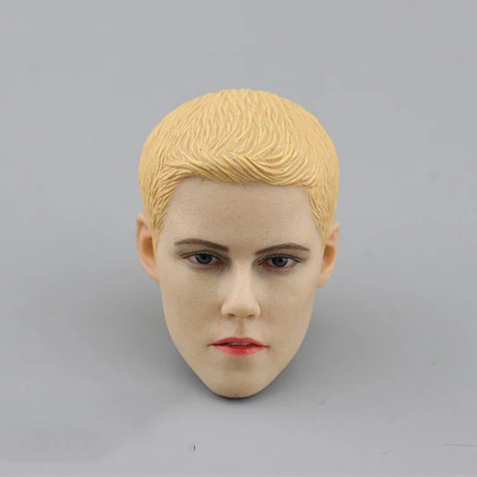 

1/6 M016 Policewomen Female SWAT Head with Yellow Short Hair for 12''Figures