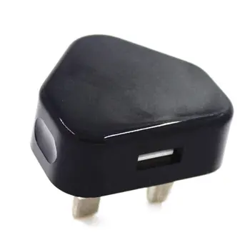 

UK Plug 3 Pin USB Plug Adapter Charger Power Plug Wall Socket USB Ports For Phones Tablets Chargeable Devices For Travel Home