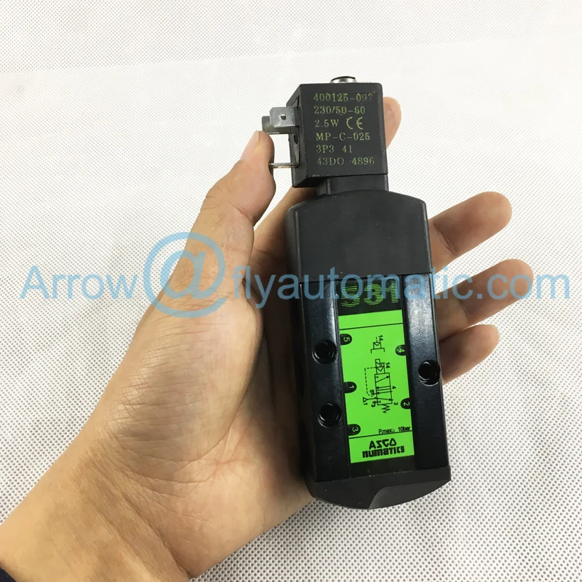ASCO SCG531C017 MS 531 серии с пилотным управлением 5/2 5/3 способ электромагнитный клапан
