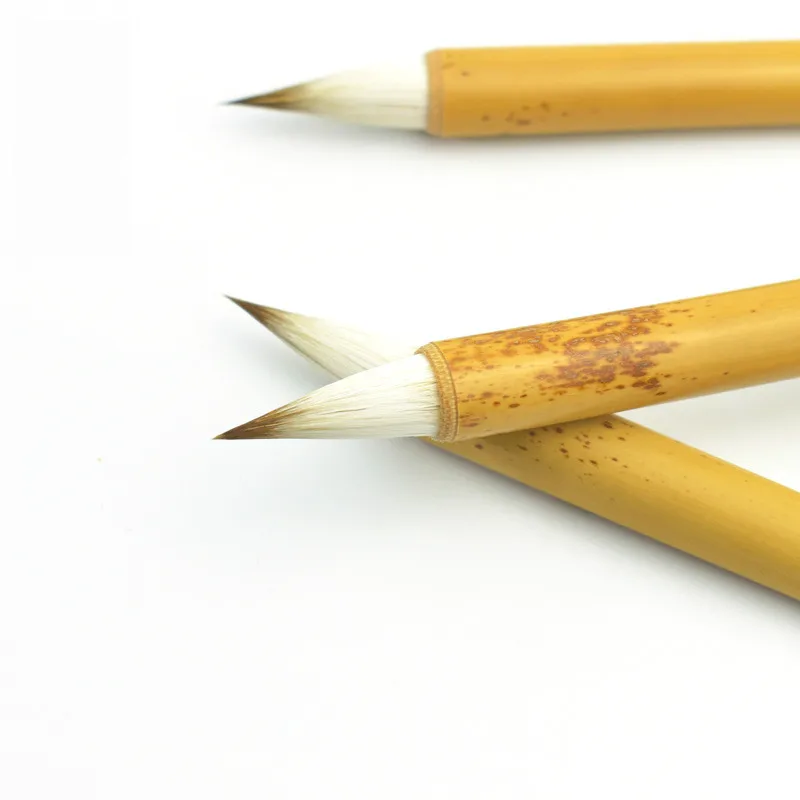 Chinese Calligraphy Brush Pen Multiple Hair Small Regular Script Writing Brush Set Landscape Painting Ink Drawing Supplies