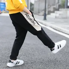 Весна, стиль, вельветовые брюки с принтом для мальчиков, модный стиль