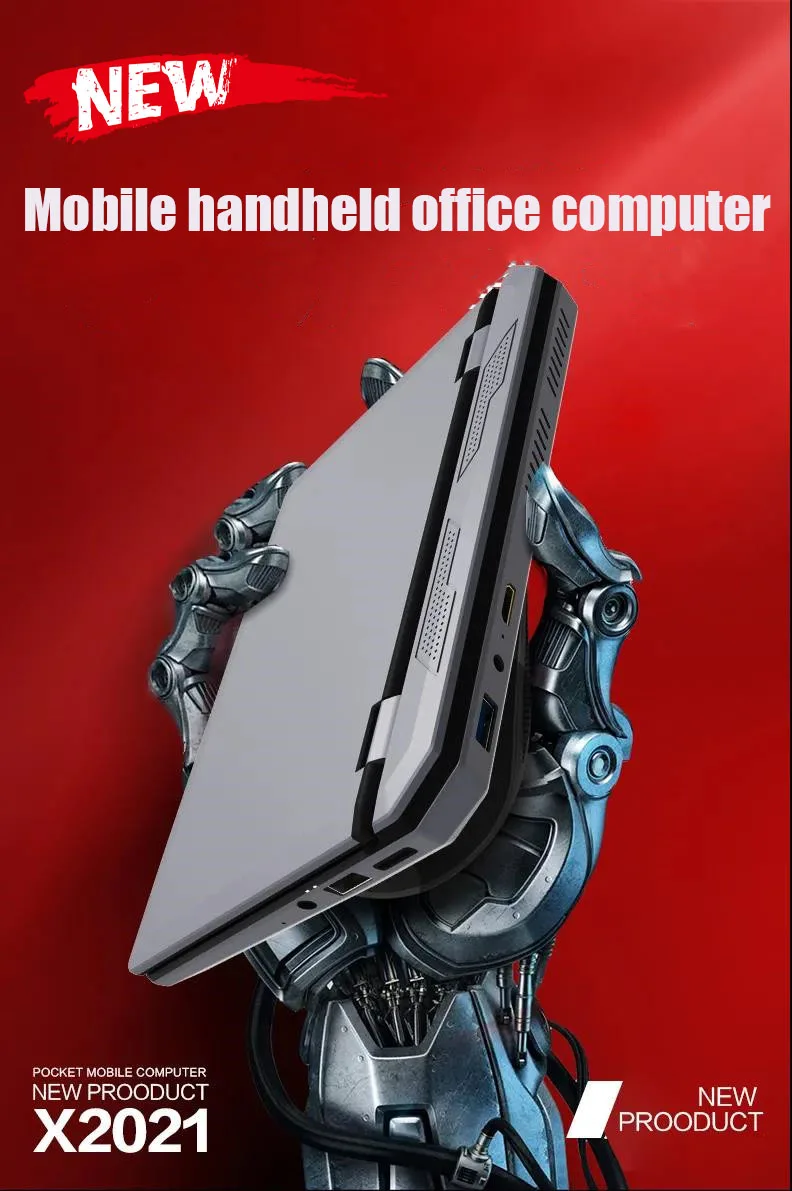 Mini ordenador portátil con pantalla táctil de 7 pulgadas, portátil de cuatro núcleos, para oficina y negocios, J3455 producto nuevo, 8G, 2021G, 128G y 256G, 512