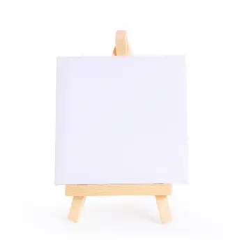 

Easel painting paper set natural wood paper art essential