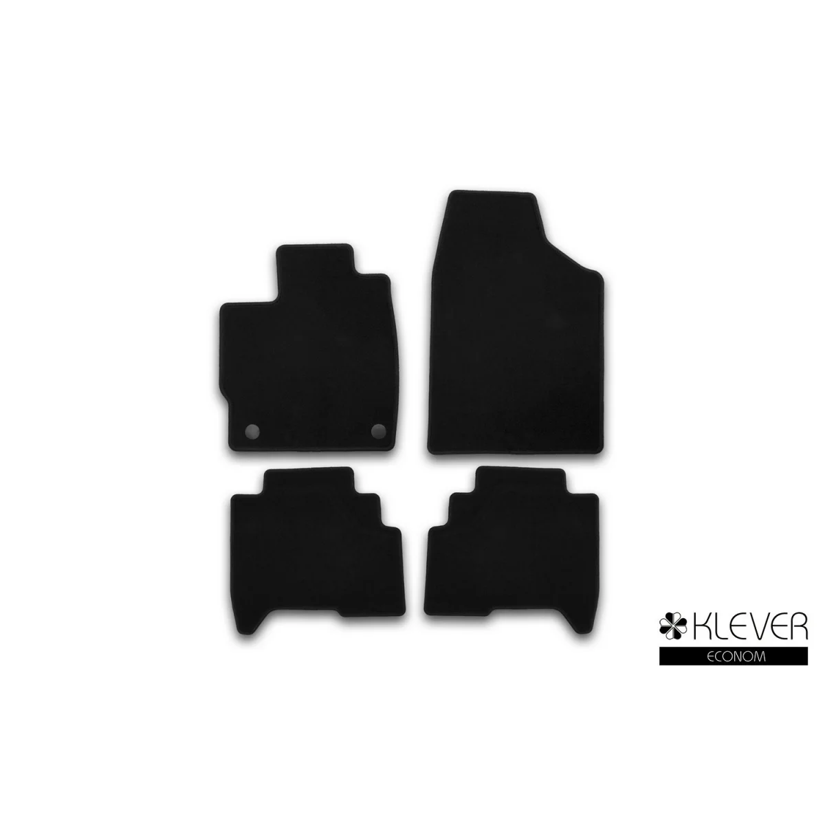 Коврики в салон klever econom lifan x 50->, кросс., 4 шт.(текстиль)(лифан x50