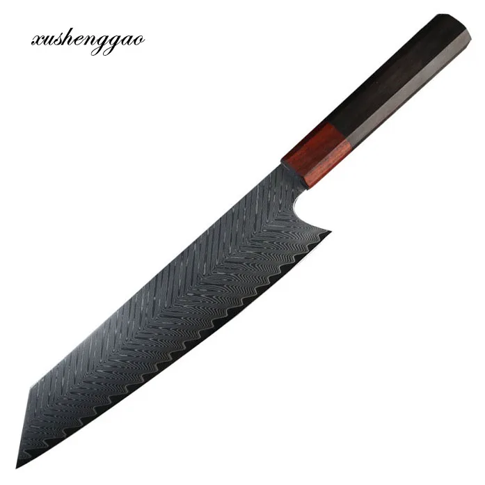 8 5 дюймов 67 слоев VG10 Дамасская сталь Kiritsuke Sashimi Filleting РЫБА БАРБЕКЮ Дамасские Ножи