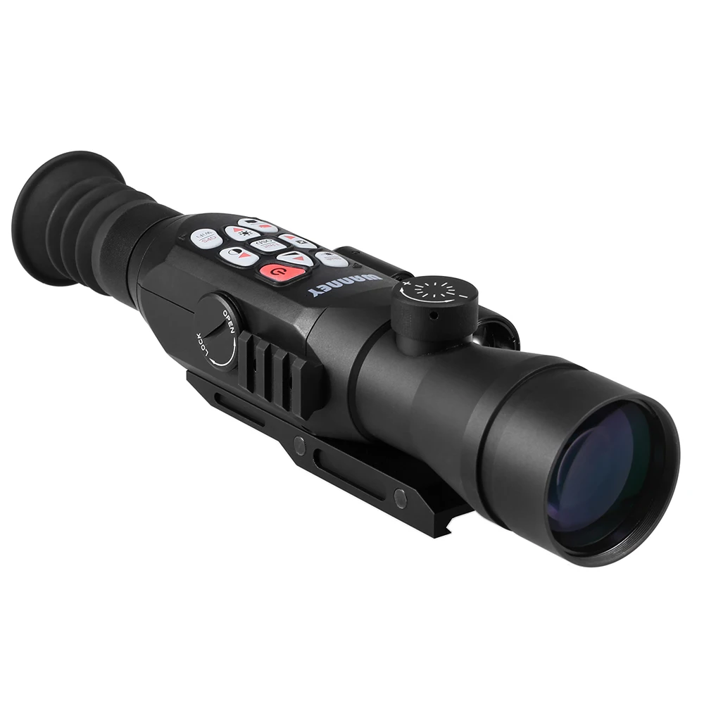 

Telescope Monocular Nightshot Vision Scope Digital Rang Finder Ballistic Computer Scope 1080p Hunting Full Color Night Vision