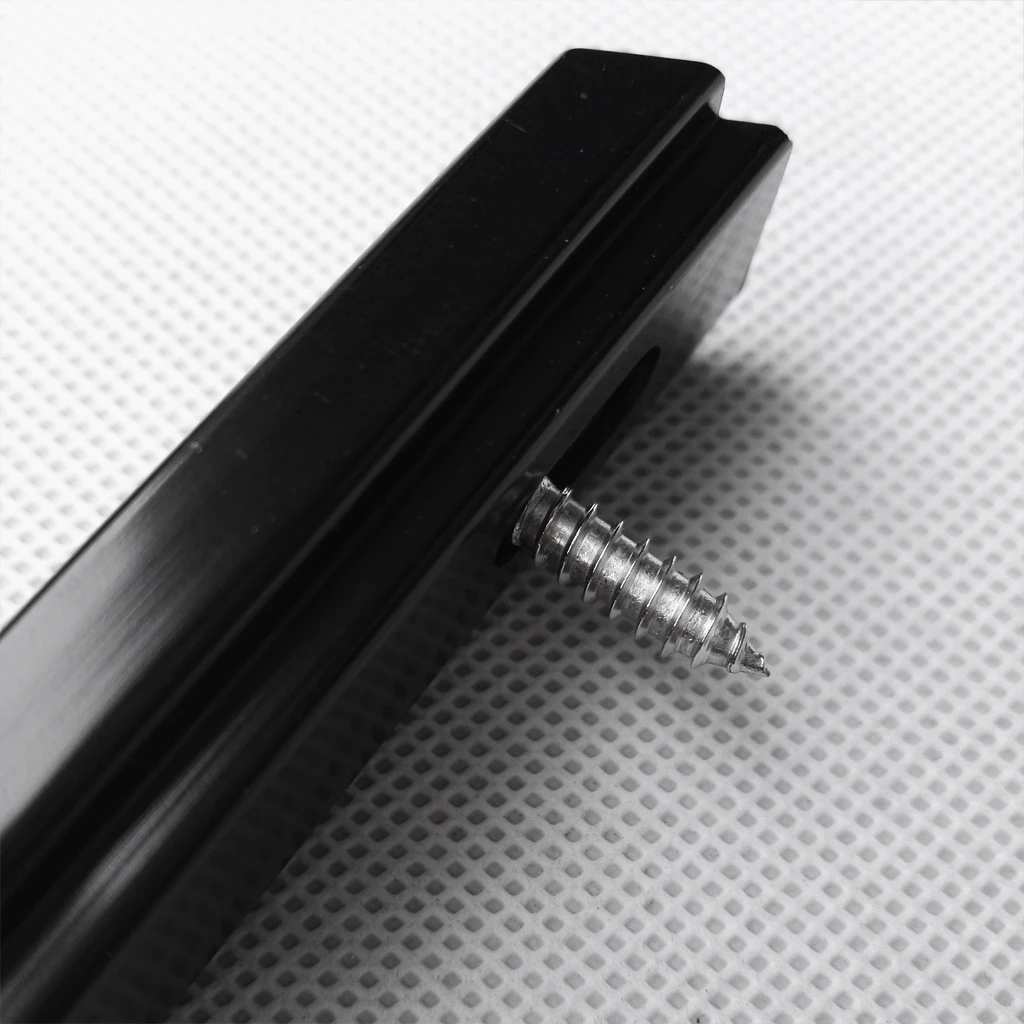 Rail Rail Sliding 60 Cm Aluminum With Screw Piece Hardware For Canoe Kayak