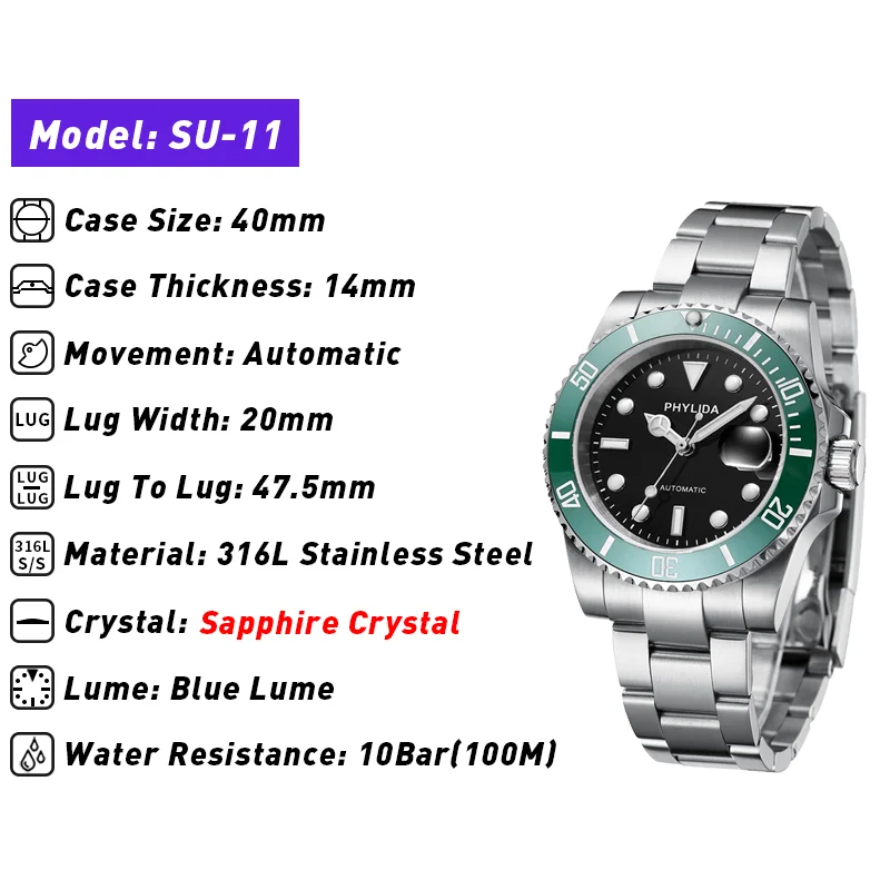 Phylida submariner Outlet