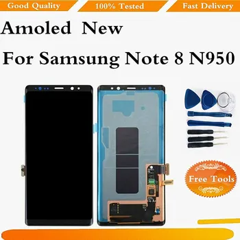 

ORIGINAL New 6.3'' AMOLED LCD For Samsung Galaxy Note 8 Note8 N960 Display Touch Screen Digitizer Assembly No Dead Pixel