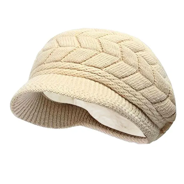 beige AETRUE Skullies Beanies, женская вязаная шапка, шарф, женские зимние шапки для женщин, шапка, одноцветная Балаклава, маска, Feminino Beanie, шапка - Цвет: beige