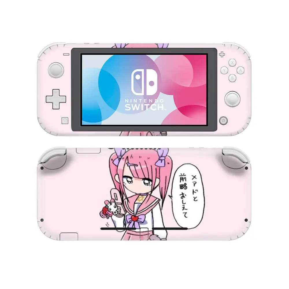 

Anime Menhera Chan NintendoSwitch Skin Sticker Decal Cover For Nintendo Switch Lite Protector Nintend Switch Lite Skin Sticker
