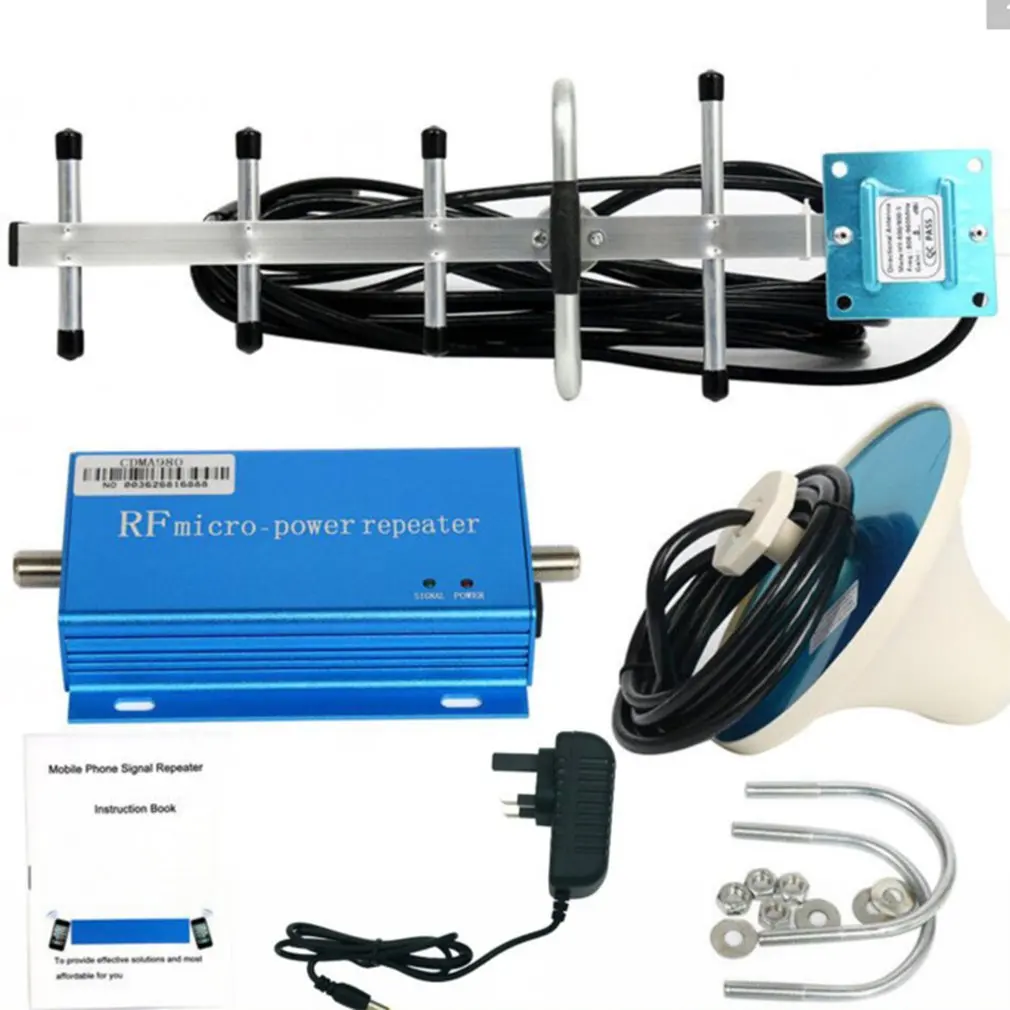 

850MHz CDMA Cell Phone Signal 3G 4G Repeater Booster Amplifier With Aerial High Grain Signal Extender Kit For Home Office