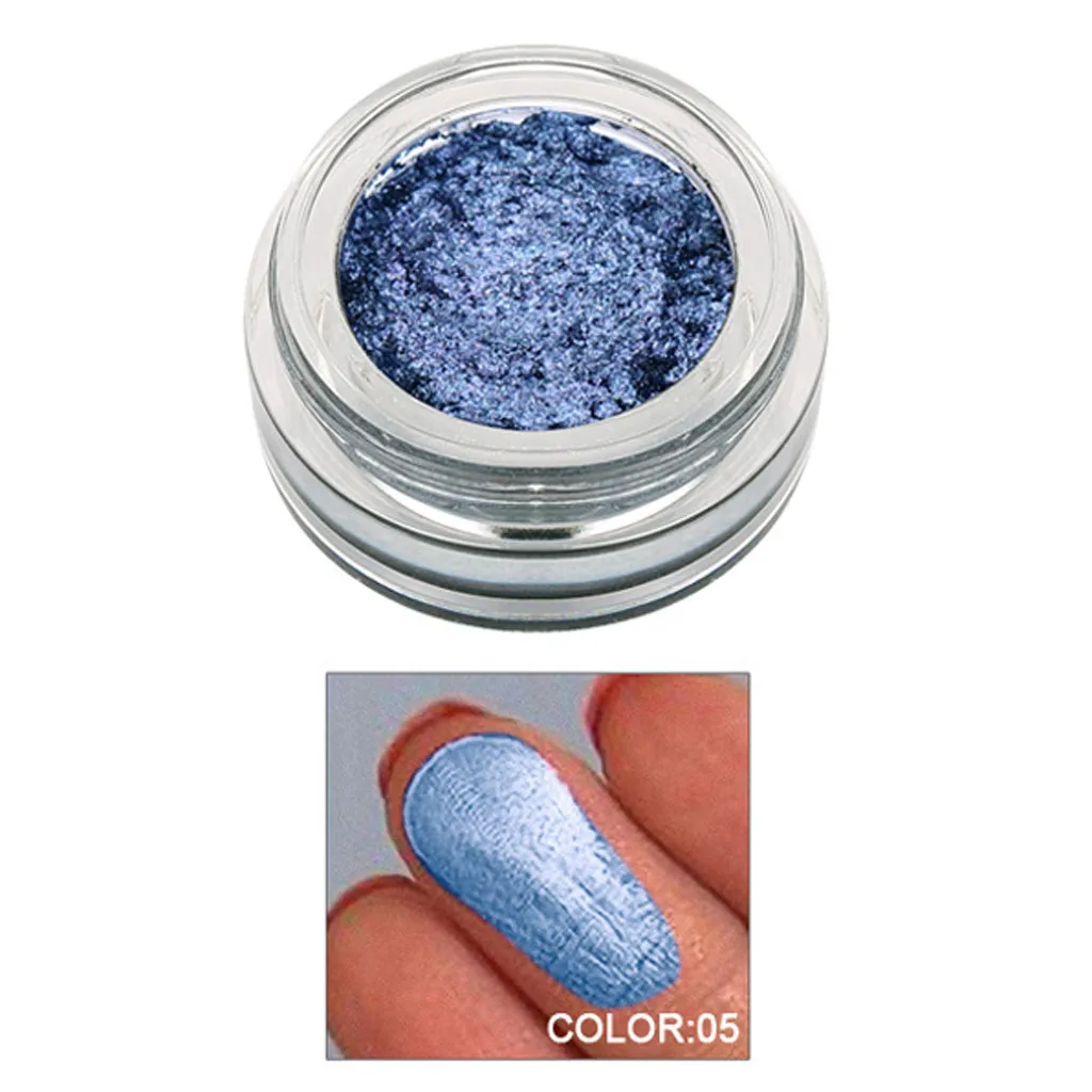 14 Colors Jelly Shimmer Glitter Eyeshadow Cream Highlighter Glow Metallic Chunky Eye Glitter FestivalParty Make Up Palette#YH - Цвет: 5