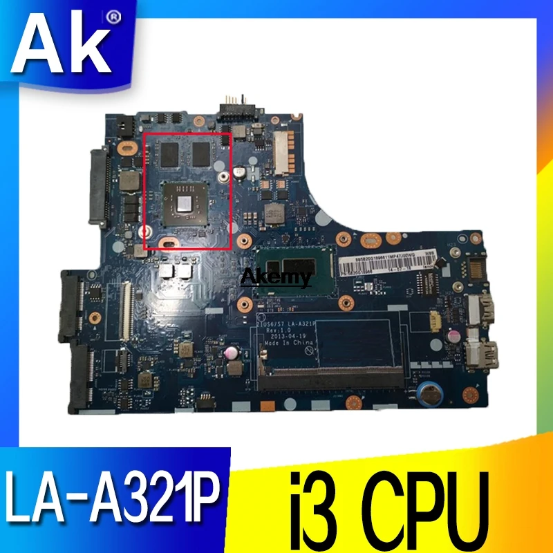 

Akemy Lenovo S410 m40-70 s40-70 notebook PC motherboard la-a321p motherboard cpu.i3 4010U hd8570m 1G 100% Test OK