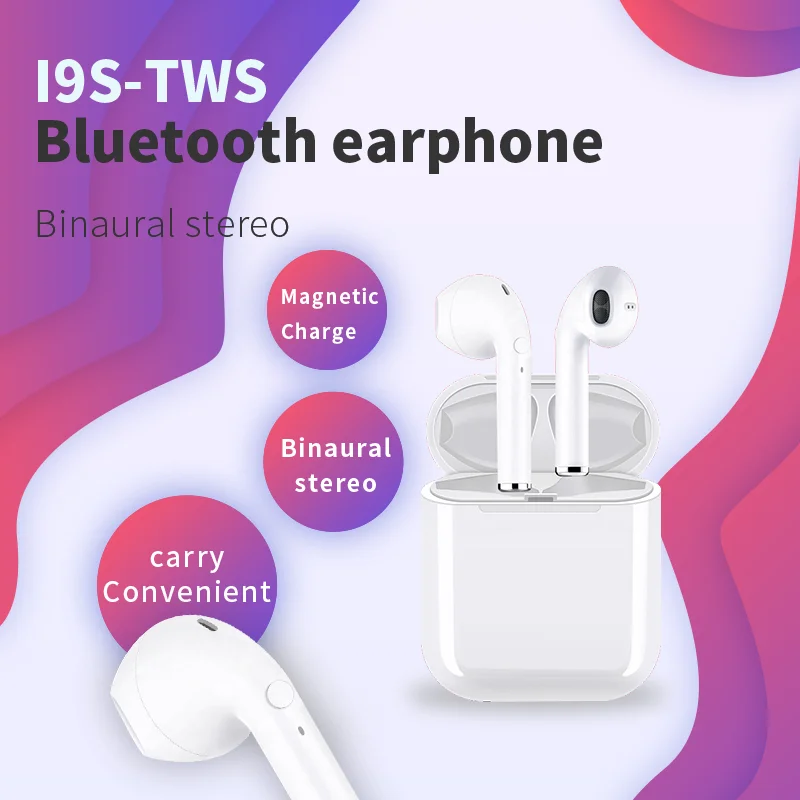 【Бесплатная доставка 】i9s TWS Беспроводные Bluetooth 5 0 наушники стерео гарнитура