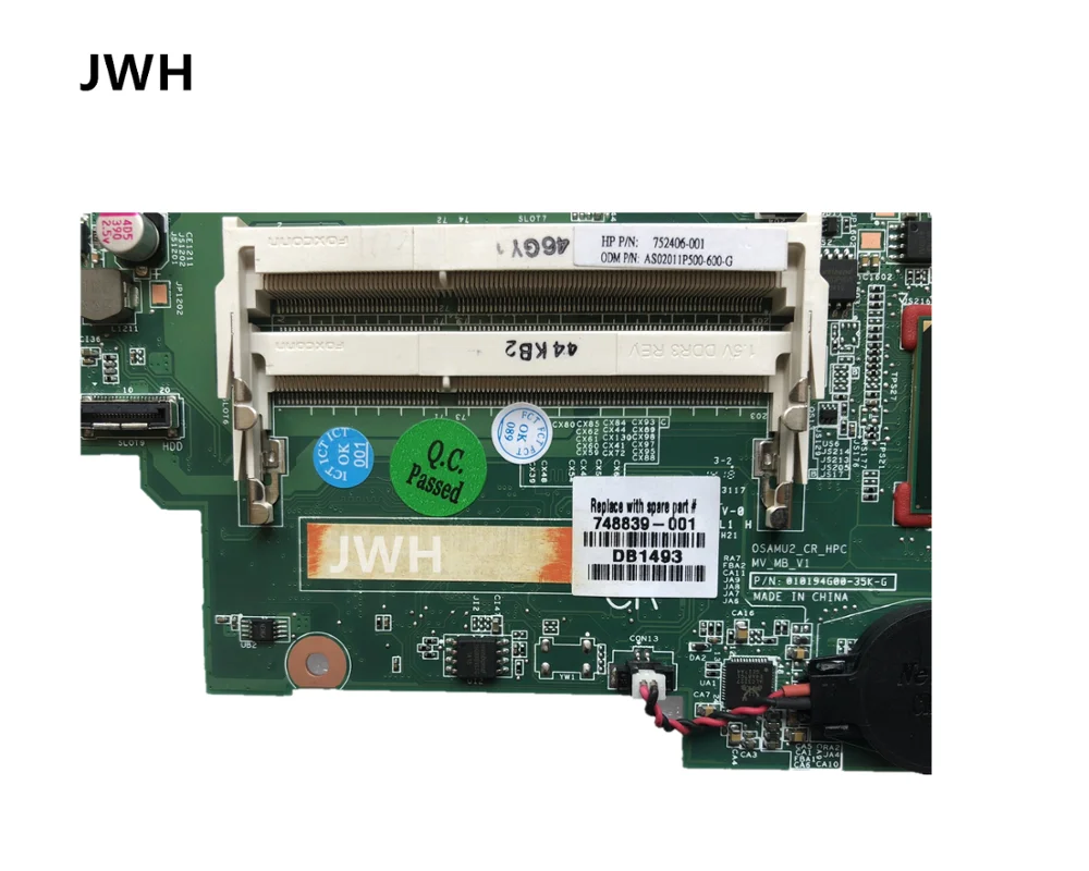 Для hp 250 G2 15-D материнская плата HM76 748839-001 748839-501 748839-601 тестирование работы