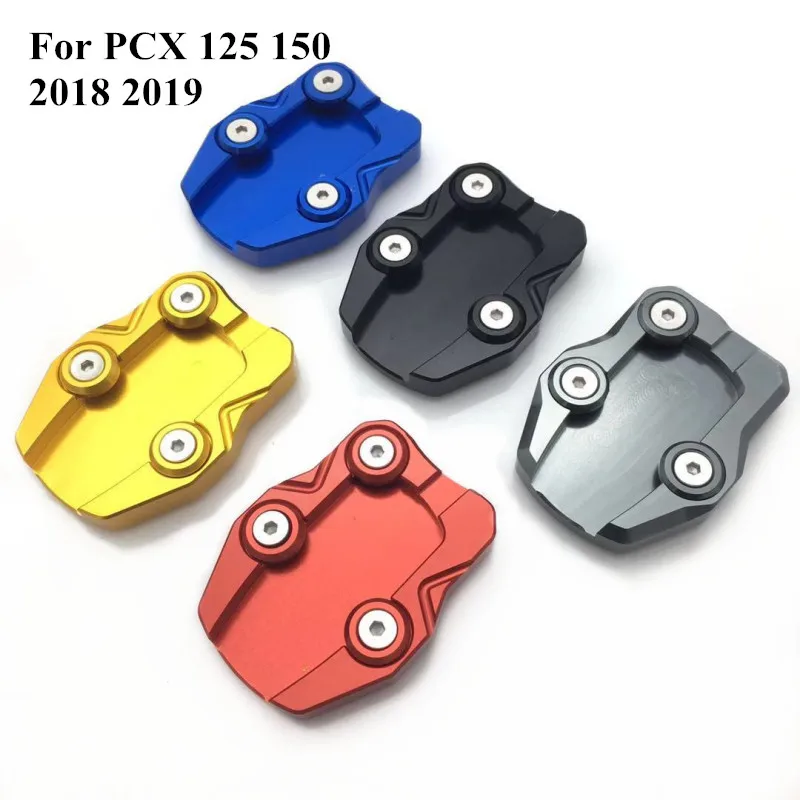 Модифицированная мотоциклетная CNC PCX125 150 pcx увеличенная боковая Подставка Выдвижная площадка для увеличения коврик для honda pcx 125 150