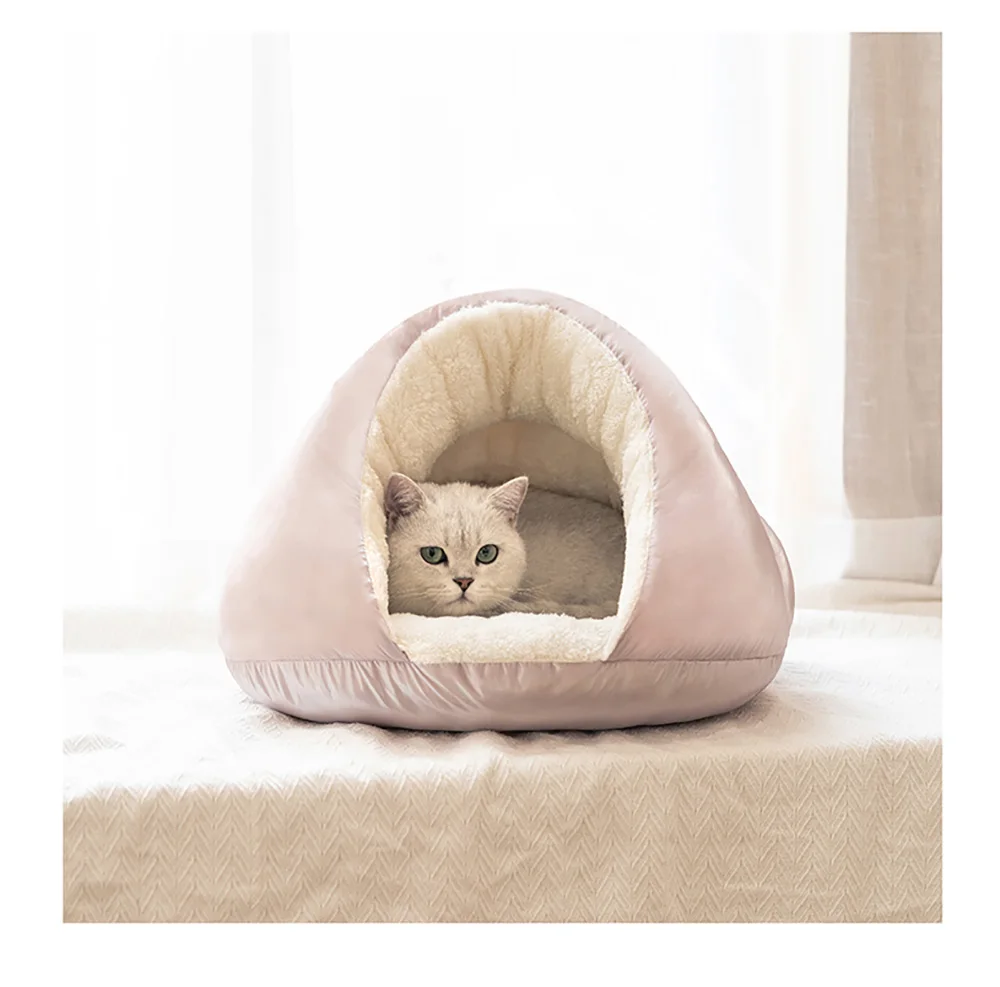 Тапочки для кошек, теплые домашние тапочки для щенка, котенка, мягкие гнезда, коврик для сна, подушка для кошек, питомник, пещера, диван, спальные принадлежности