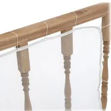 Детская ограждение балкона патио защитная рейка сетка защитная сетка лестницы легко установить