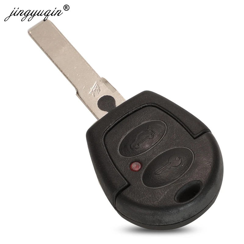 JINGYUQIN GENUINE PARTS ORIGINAL BOARD REMOTE CAR KEY FOB 2 BUTTON 434MHZ ID48 FOR VW VOLKSWAGEN GOL O-EM