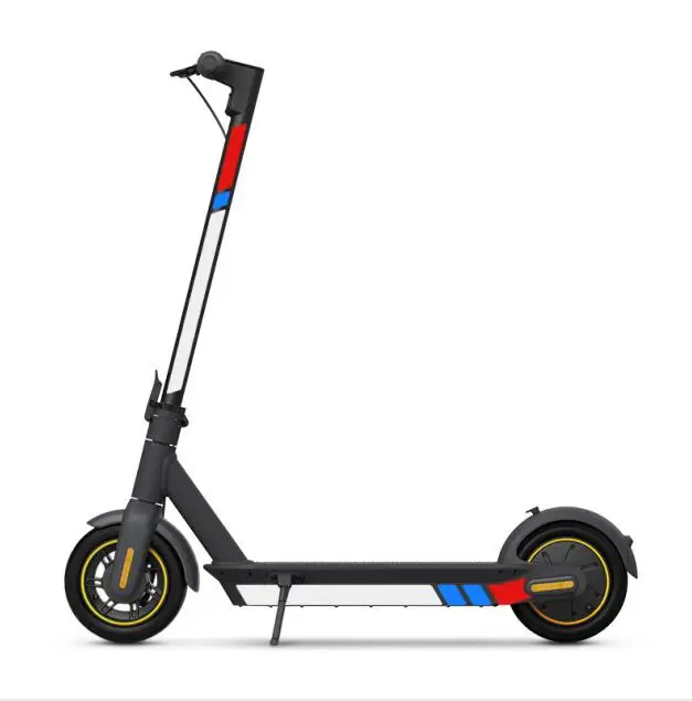 Xiaomi MIJA Scooter Max G30 наклейка Светоотражающая наклейка защитная пленка - Цвет: red blue white