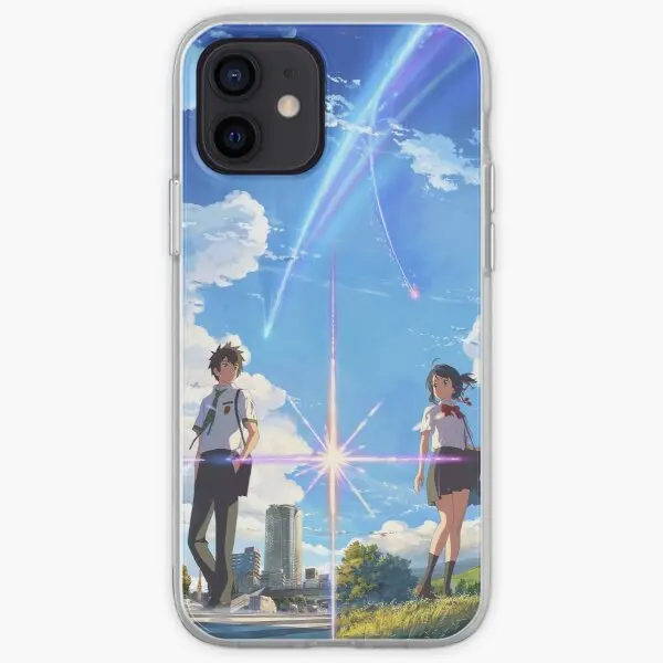 Чехол для телефона Kimi No Na Wa с вашим именем iPhone 11 12 13 Pro Max Mini 6 6S 7 8 Plus 5 5S SE X XS XR Flower |