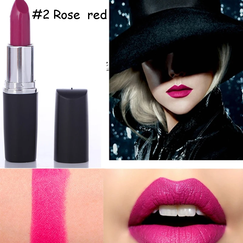 8 Colors Waterproof Matte Lipstick Tubes Long Lasting Sexy Red Lipstick Pigments Purple Blue Black Lip Stick Beauty Lip Make Up 8 Colors Waterproof Matte Lipstick Tubes Long Lasting Sexy Red Lipstick Pigments Purple Blue Black Lip Stick Beauty Lip Make Up