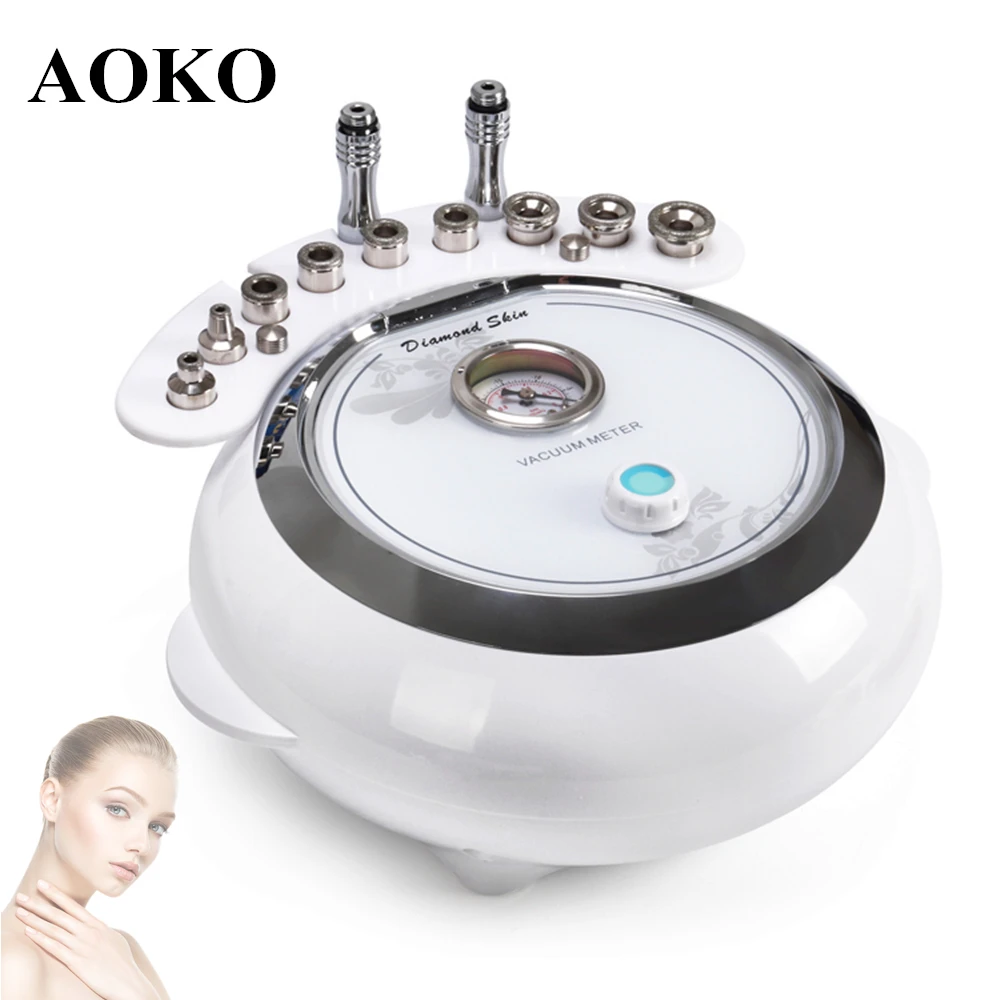 US $122.94 AOKO 3 in 1 Multifunction Diamond Microdermabrasion Dermabrasion Machine Vacuum Suction Skin Exfoliating Acne Blackhead Removal
