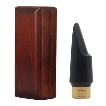 

Professional Handmade BE Alto Sax Saxophone Mouthpiece with Redwood Box Case