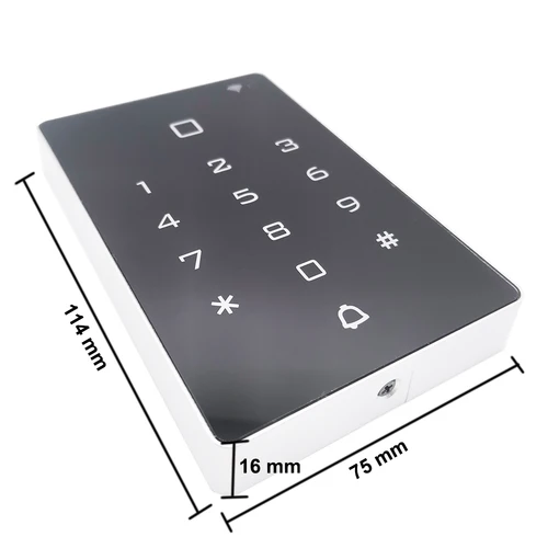 와이파이 투야 방수 근접 ID 125khz IC 13.56mhz RFID 카드 키패드 리더, 야외 원격 도어락 출입 통제 시스템 3