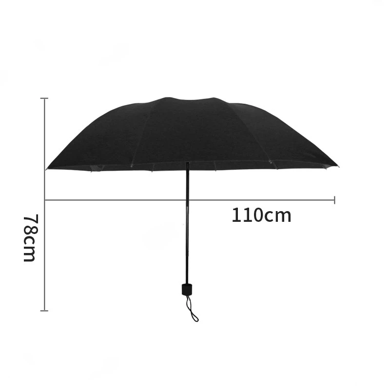E-FOUR зонт в автомобиле, аксессуар, печать логотипа на заказ, большое пространство, высококачественный перевернутый зонт, автоматический, открытый, закрытый, складной - Название цвета: L-simple black