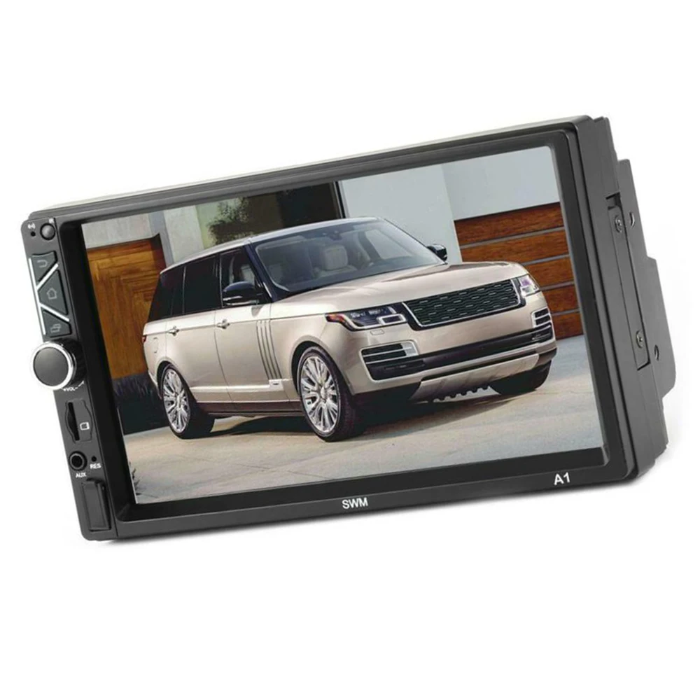 Gps Navi Wi-Fi Android 8,1 автомобильный стерео gps Navi MP5 плеер двойной 2Din Wi-Fi 7 дюймов 4 ядра BT с 4LED Cam