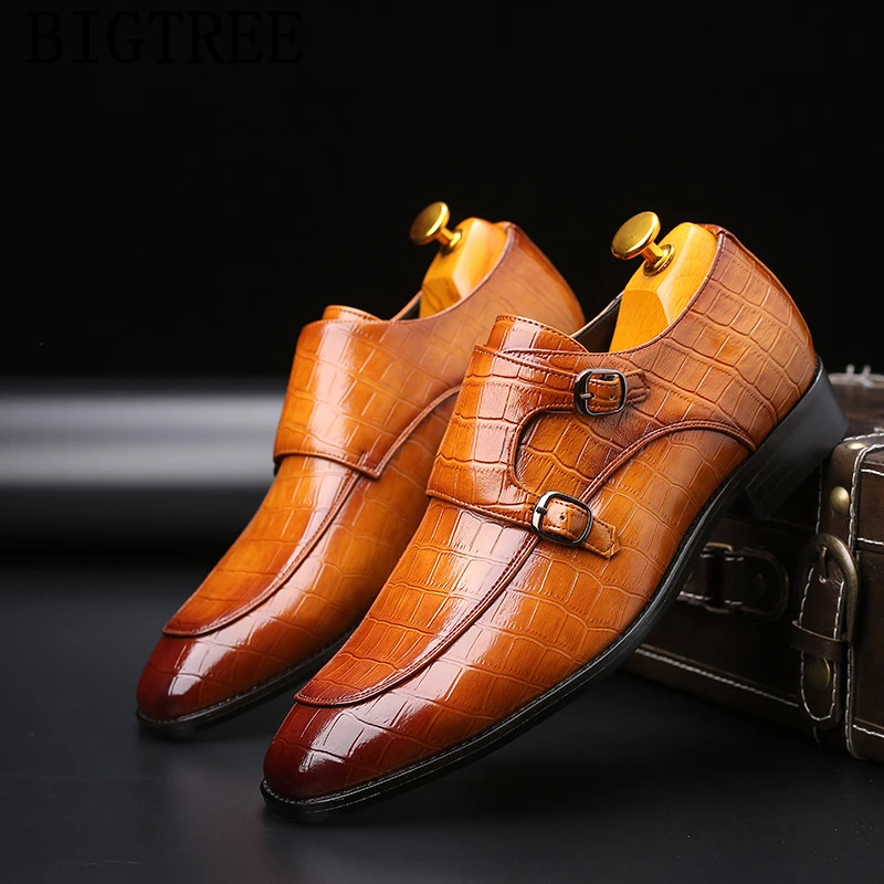 Модная обувь с двойным ремешком; мужские лоферы; Цвет Черный; Классическая обувь; Мужская итальянская обувь; sapato social masculino zapatos hombre boda