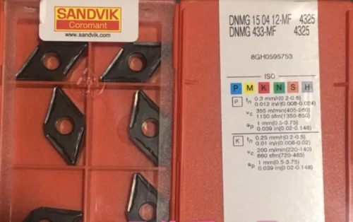 10 шт. карбидные вставки DNMG 150412-MF 4325