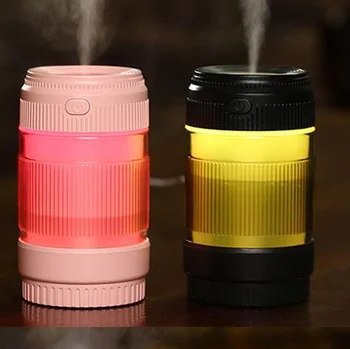 

Aroma Diffuser Humidifier Lens Design USB 5V Turn-Off Automatically Aromatherapy Ultrasonic Mist Foger Oil Diffuser For Office