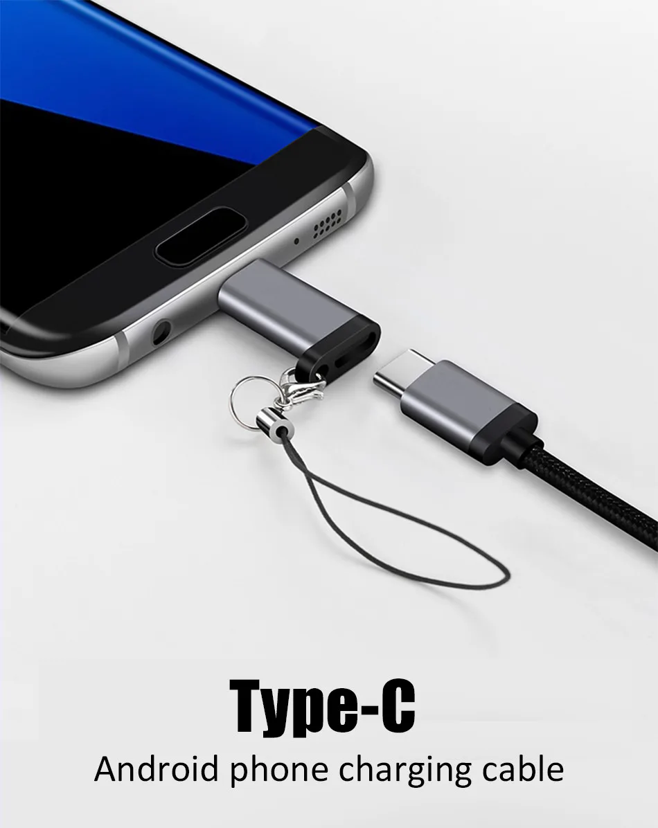 Адаптеры для мобильных телефонов mi cro USB Женский к type C Мужской адаптер для Letv для Xiaomi mi 5x Oneplus для Samsung S8 Plus черный красный