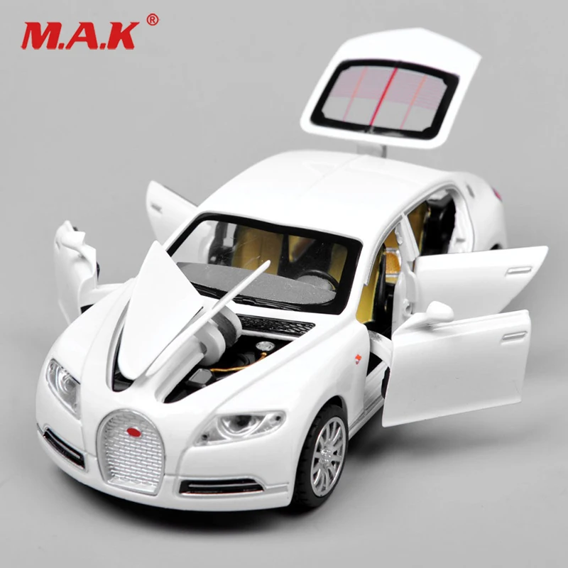 Модель литая автомобиля bugatti veyron модель электронной Машинки с подсветкой и