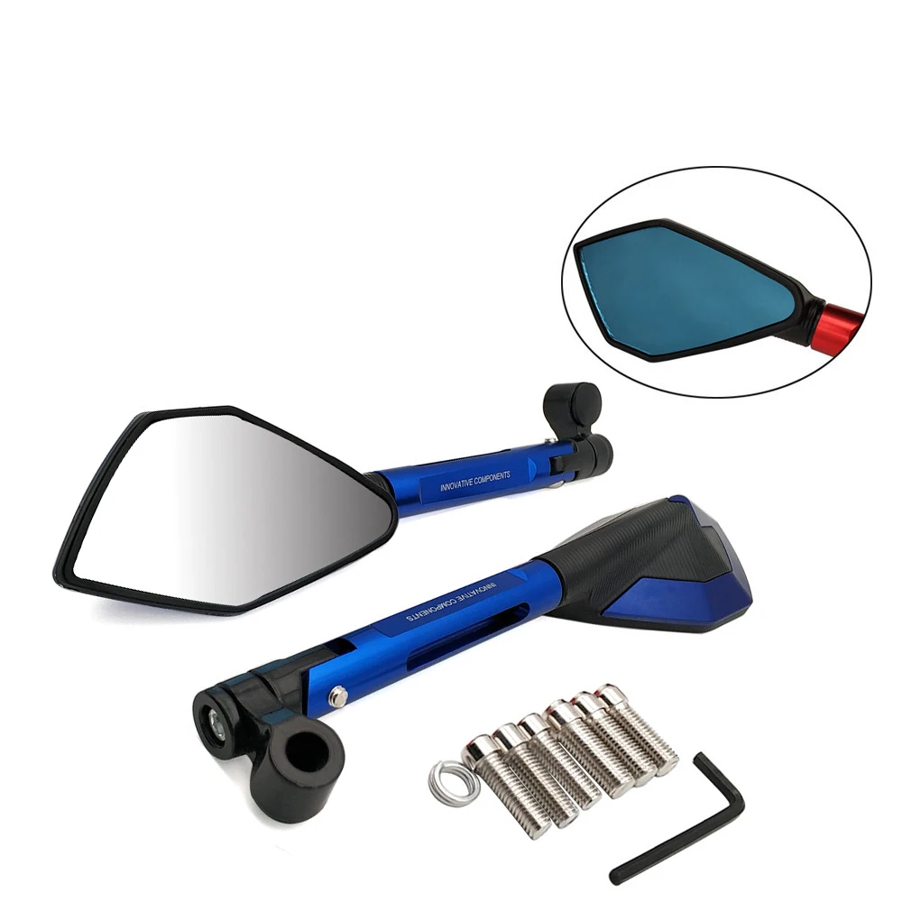 Для Suzuki gsx 250 600 1400 650f gsf 1250 650 1 пара мотоциклетные зеркала заднего вида moto CNC боковые