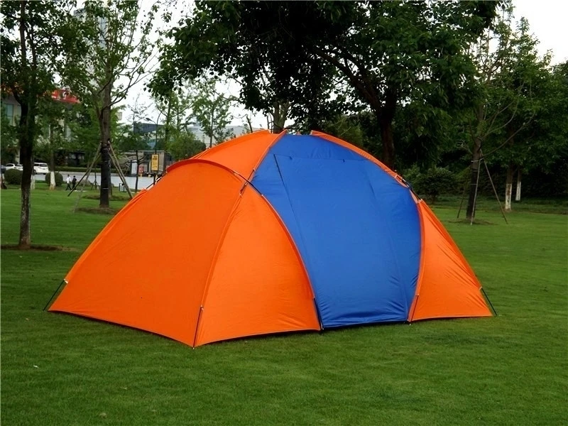 Большая походная палатка для 3-4/5-8 человек, двухслойная, водонепроницаемая, всплывающая, открытая, анти-УФ, туристические палатки для наружного туризма, пляжа, путешествий, кемпинга