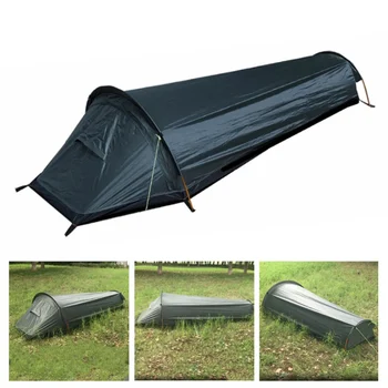 

Ultralight Tent Backpacking Tent Outdoor Camping Sleeping Bag Tent Lightweight Single Person Tent Portable Envelope Type