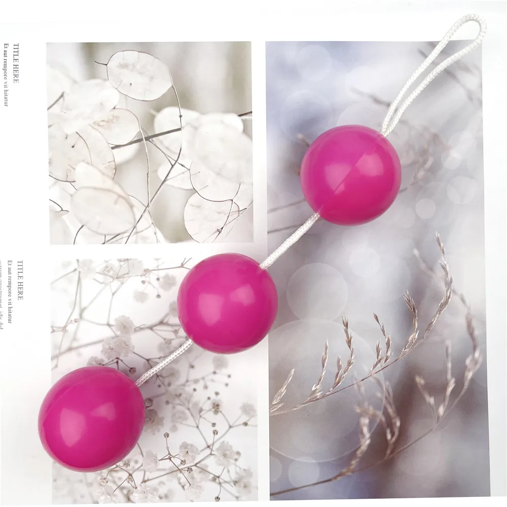Shrinking Ball Geisha Kegel Ball Women Sex Toys Vagina Naturally Tighten Exercise Muscle Contraction Exercise Fidget Adult