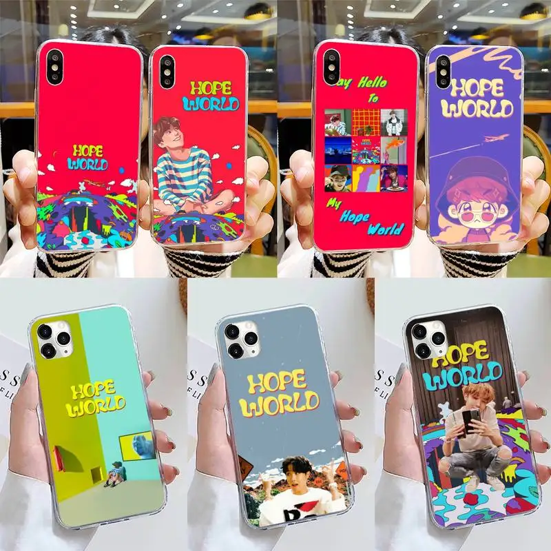 Чехол для телефона Babaite Hope World iPhone 11 12 13 mini pro XS MAX 8 7 6 6S Plus X 5S SE 2020 XR | Мобильные