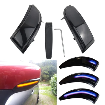 

2PCS Rearview Mirror Dynamic Indicator Blinker Repeater LED Turn Signal Light For Renault CLIO MK4 IV 2012 2013 2014 2015 2016