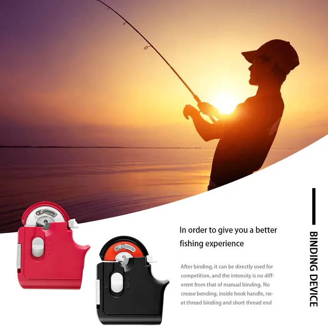 New Automatic Portable Electric Fishing Hook Tier Machine Fishing Accessories Tie Fast Fishing Hooks Line Tying Device Equipment 6