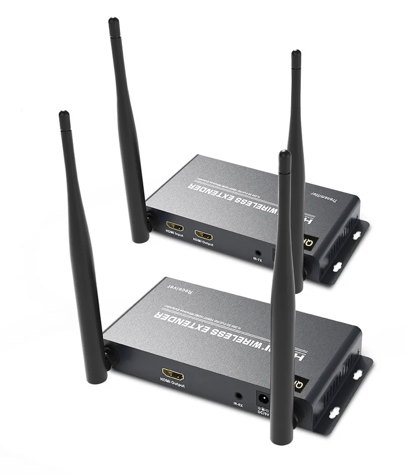 200 м беспроводной HDMI удлинитель 2 4G 5G HD 1080P передатчик приемник TX RX комплект TCP/IP