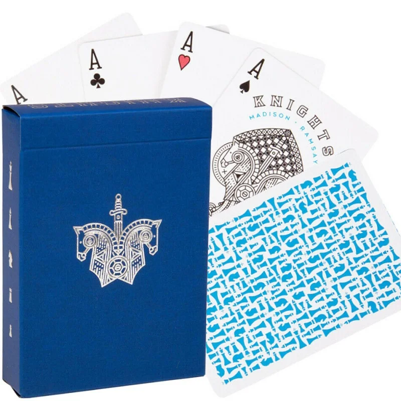 Knights Playing Cards By Daniel Bicycle Red/white/blue Poker Size Magic Card Games Magic Tricks - Playing Cards - AliExpress