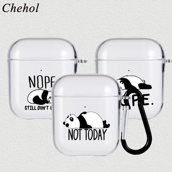 

Shockproof Earphones Protection Cases for Apple Airpods Pro 1 2 Panda Soft Silicone Bluetooth Wireless Headphone Headset Covers