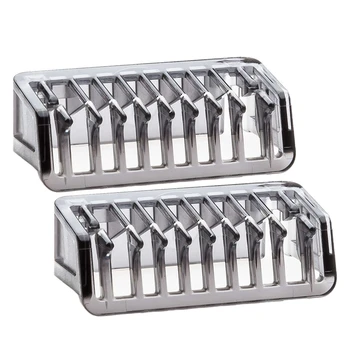 

2Pcs 1 mm Guide Comb for OneBlade Trimmer Clipper Grooming Barber Cutting Guide Comb Facial Shaving Home Use