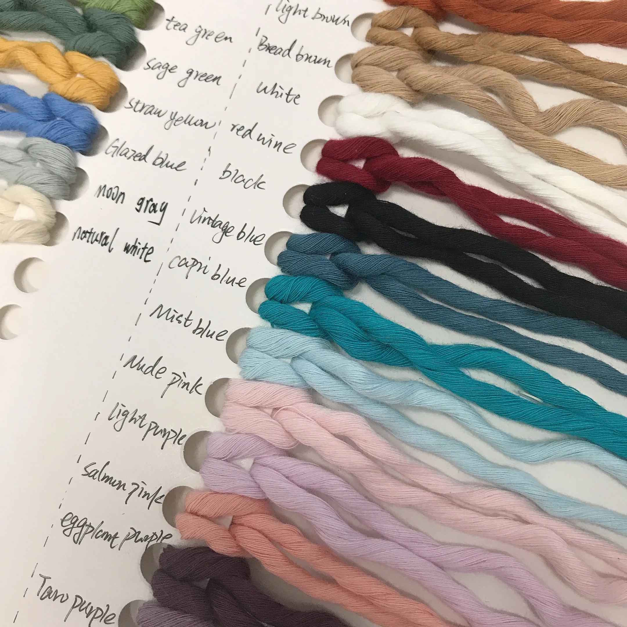 4mm Single Strand Cotton Macrame Roll Cord Twist Cotton Rope For Wall Hanging Craft Artisan Project cotton rope macrame cord